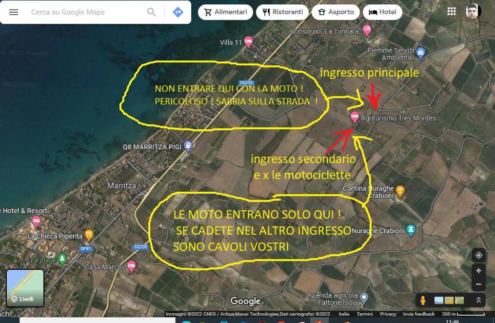 Agriturismo Tres Montes Sorso Eksteriør bilde